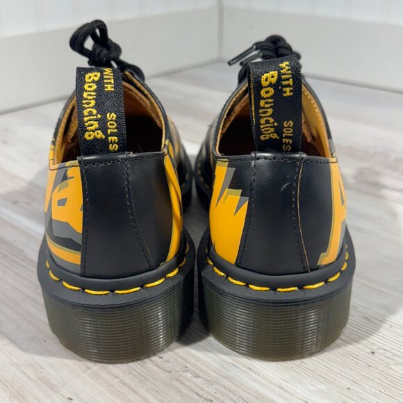 Dr Doc Martens 1461‎ Airwair Retro Vintage Smooth Leather Oxford men shoe size 4 - Picture 4 of 9